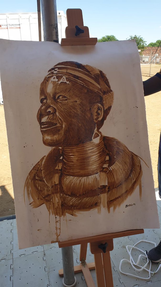 "In order for a company to prosper over the long term, it must create value for society at the same time" 
Today <a href="/NescafeRicoffy/">NESCAFÉ RICOFFY</a> empowers <a href="/ennockmartZA/">Ennock Mlangeni</a> and the community of Sasolburg with a mobile art studio 🙌 #strirringpride
#artbyennock
#GoodFood
#GoodLife