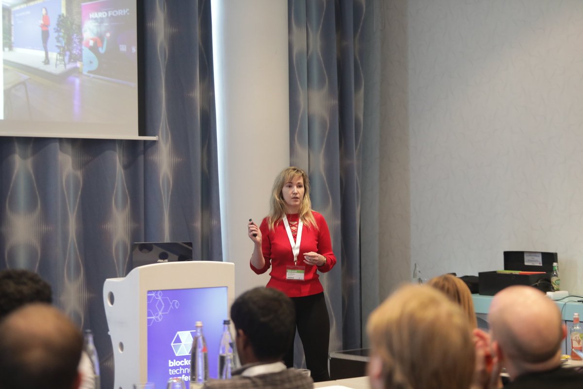 BCTechConf's tweet photo. Thanks for the insightful talk @JeanneDeBit  about peer banking as the next trend in finance made possible by #DeFi. Going forward, its time for a small #lunchbreak ☕️🍪#BCTechConf https://t.co/5KkrVRLw9C