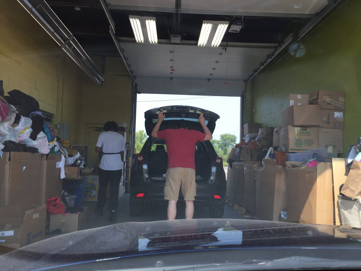 Five years ago, I sat behind a car in the drive-thru drop-off at a Goodwill in Hopkins, MN. In my car was the last of my late mother's property, the stuff that we couldn't use and didn't have room to store. And I wondered: "Where's it go?" Then it was my turn to unload.