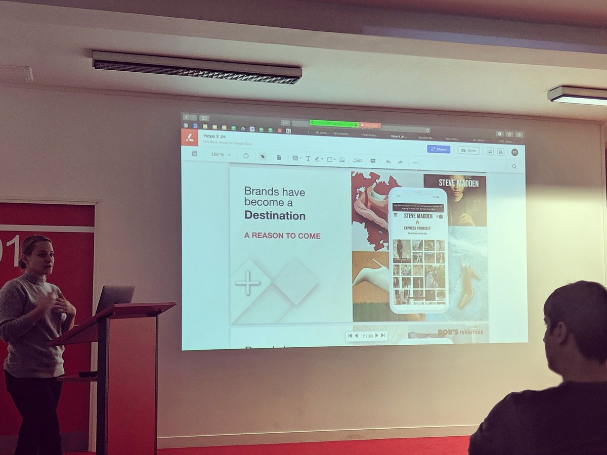 wearejh's tweet photo. #TeamJH enjoyed a great Lunch &amp; Learn session with @Yotpo last week! Thank you Ellys for a really educational session! https://t.co/W8kkfcXLcd