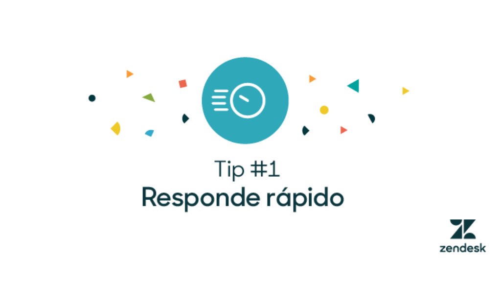 ZendeskLATAM's tweet photo. Compartiremos tips de #CX para que brindes la mejor #ExperienciaDelCliente en este #BuenFin.
1️⃣ primer #TipCX: Intenta resolver los problemas que te presenten tus clientes de forma veloz o al menos da la impresión de que lo estás intentando.
https://t.co/RfgkW3RxnO https://t.co/4nuiFzpJ2R