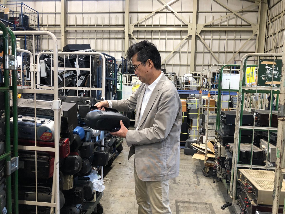 I visited Higashimatsuyama, Japan, where a company has figured out that used Made in Japan boomboxes are for Japan's high-end vintage market, and used Made in China ones go to Mali, Afghanistan, and other countries that appreciate a lower price point.