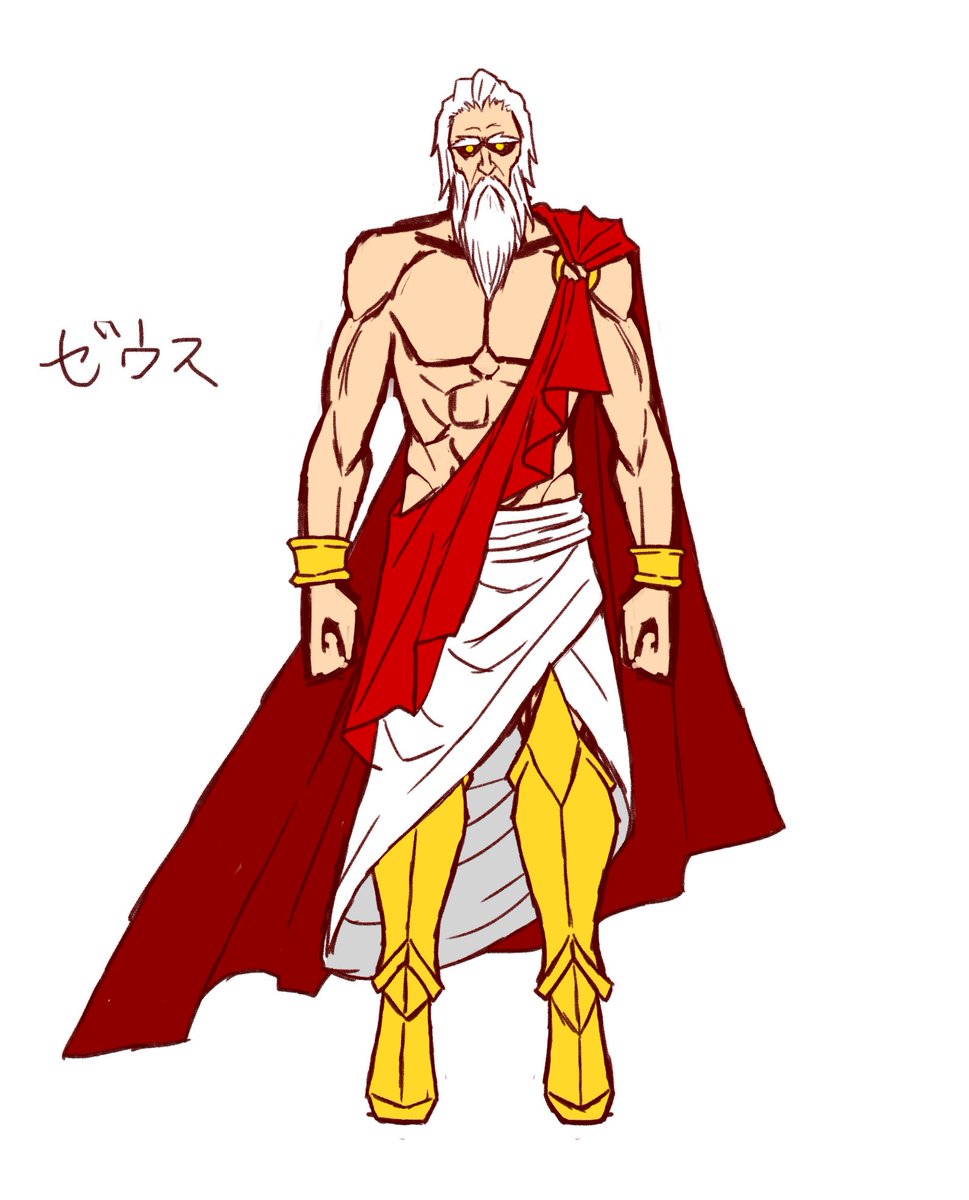 Twitter पर しどろ オリュンポス十二神 雷帝ゼウス 神妃ヘラ 戦姫アテナ 太陽神アポロ