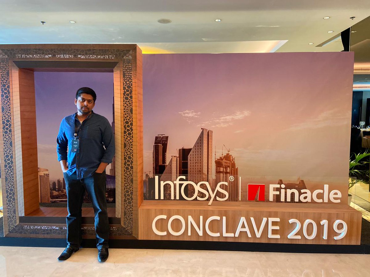 3LOQ's tweet photo. Hello from Dubai, where our CEO Anirudh Shah and Growth Manager Tauseef Khan are presenting 3LOQ's https://t.co/WUP8JX8nzX solution at the Infosys Finacle Conclave 2019! 

#FinacleConclave19 #habitualai #banking #bankingtech #futureofbanking https://t.co/t9IL6AqLjj