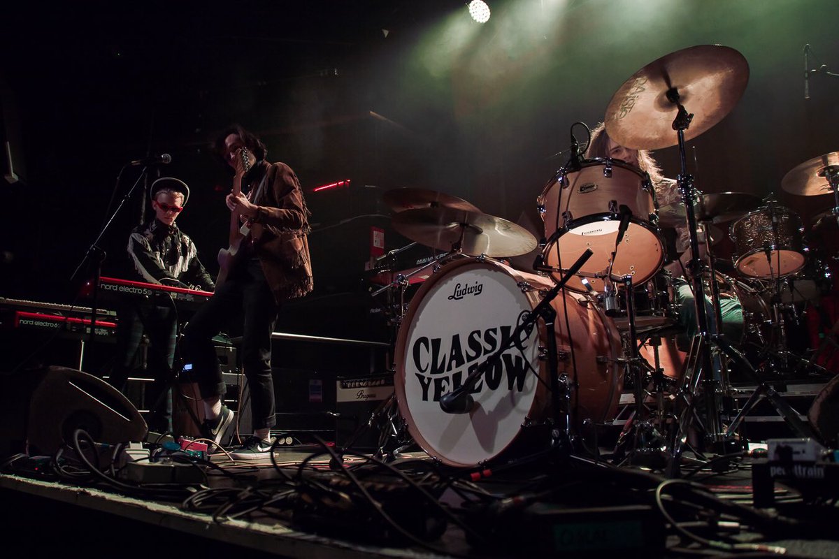Just 4 days to go until we play <a href="/thesoundhouse_/">The Sound House</a> ! 

Really excited to be playing Dublin in again, here’s us supporting Sundara Karma, in the Academy back in March. 

Photos: Yellow Lens

ticketmaster.ie/classic-yellow…

<a href="/mcd_productions/">MCD Productions</a> 
<a href="/TicketmasterIre/">Ticketmaster Ireland</a>