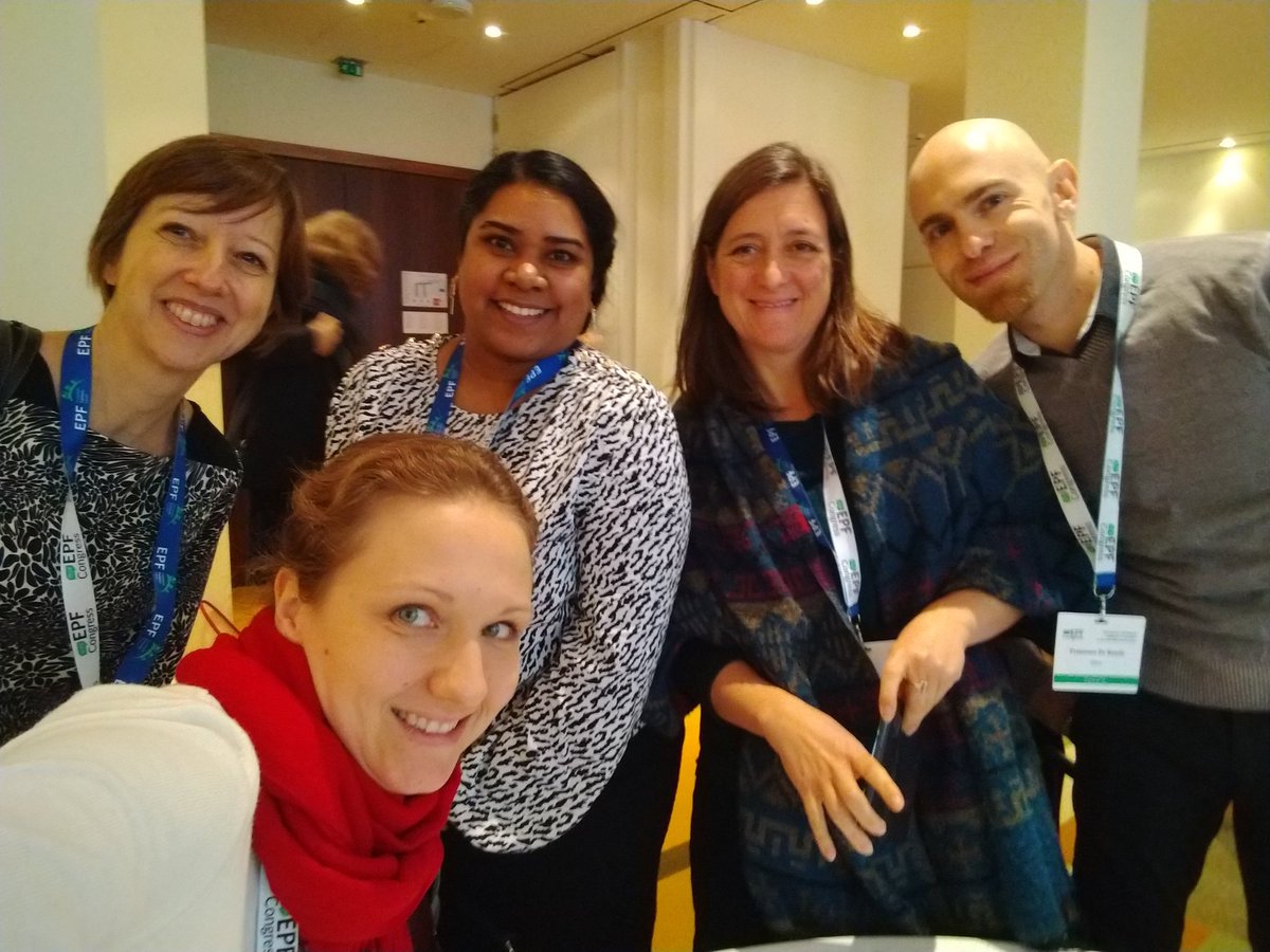 Gotcher's tweet image. Great team work this morning for the #EPFcongress2019 hackaton!