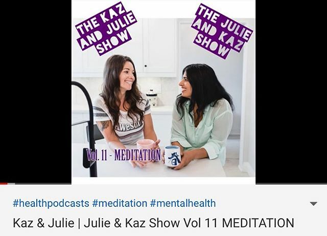 ‘Meditation Makeup Sex and the Mysterious Spoon’ ... you gotta watch this newest Kaz and Julie show YouTube video to find out what the heck that means 😜😜😜 (link in bio)
<a href="/juliebrar/">Julie Brar</a> <a href="/iamtoddmiller/">Todd Miller (he/him)</a> <a href="/podcastexpert/">PodcastExpert</a> 
#podcast #meditation #femalepodcasts #f… ift.tt/2rutHAC