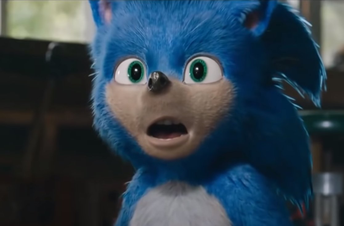 el_yuste_'s tweet photo. ¿En qué momento la PRIMERA IMAGEN (Sonic 2019) les pareció mejor que la SEGUNDA IMAGEN (Sonic 2020)? https://t.co/S8Mn7949ft