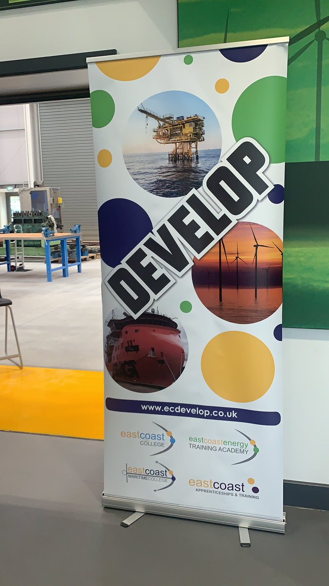 Today is the day we launch our Energy Skills Centre, a purpose built 11.7 million facility for the energy, engineering and maritime sector