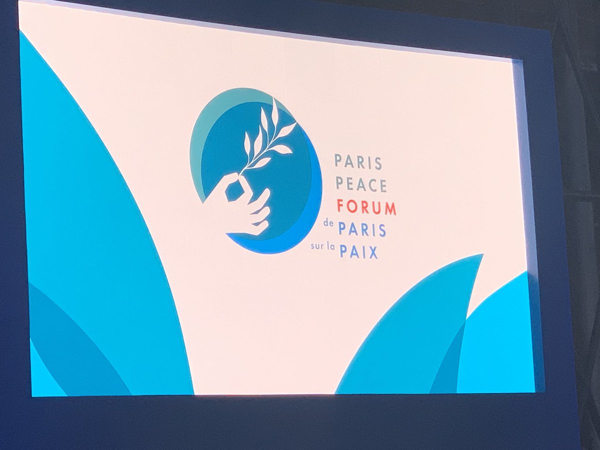 jpraffarin's tweet photo. ⁦@ParisPeaceForum⁩. Nous débattons à 16h30 de la COP 15 sur la biodiversité qui se tiendra en Chine en Octobre 2020. ⁦@Elisabeth_Borne⁩ et son homologue chinois participeront au débat ainsi que ⁦@yinmyosuu⁩ membre de ⁦@LeadersPaix⁩  ⁦@francediplo⁩ https://t.co/gPAJQH8j4C
