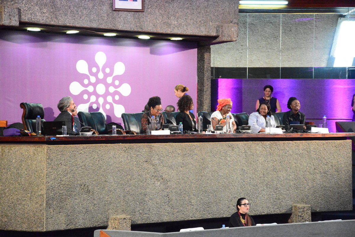 Happening now at the #NairobiSummit on #ICPD25, a session titled:

Equality for People of African Descent

A dialogue about the barriers that stand in the way of people of #AfricanDescent accessing sexual and reproductive health.

#AfroICPD25
#afrodescendientes