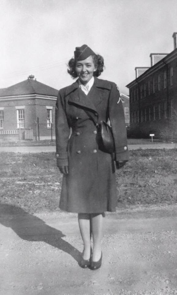 A belated Happy Veterans Day - Picture of my Grandmother serving in the Women’s Army Corps during WW2. #veteransday2019 #VeteransDay