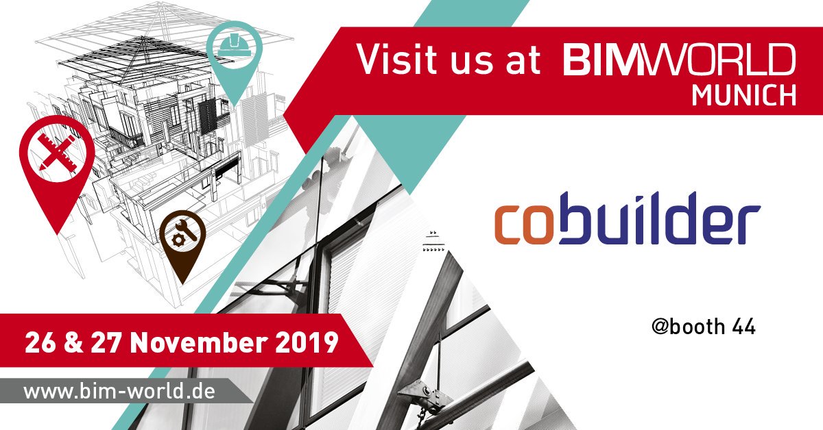 Møt oss på årets <a href="/BIMWorld_DE/">BIM World MUNICH</a>, det ledende eventet for ny teknologi i byggenæringen. For gratis pass bruk koden BIM-COBUILDER. Vi gleder oss til å se deg i München! bit.ly/BIMWorld    #BIM #byggenæring