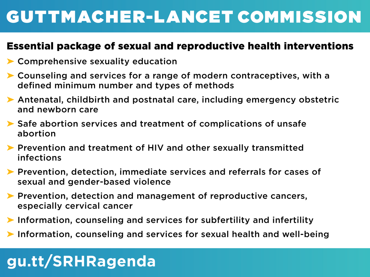 Guttmacher's tweet photo. Access to #safeabortion care is a critical part of sexual and reproductive health and rights, and must be integrated into an essential package of health interventions that all countries provide. https://t.co/XdBBSvjxsy #NairobiSummit #ICPD25 https://t.co/rASeTy8bcM