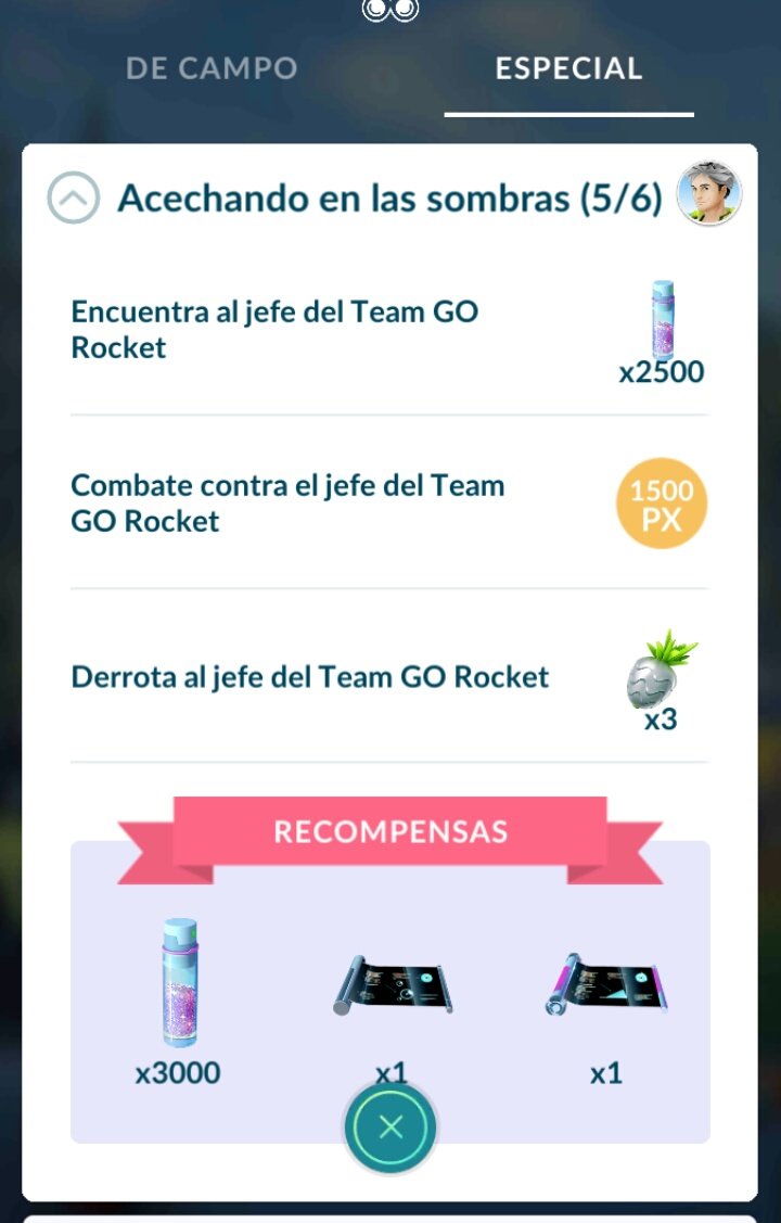 Murillo_fuenla's tweet image. Ha sido la mejor experiencia en combates. Me ha llegado agotar más pociones que derrocando un GYM ó incursión y sin guía alguna. Sobre todo, probado diferentes equipos y conforme iba perdiendo combates más aprendía.
Me ha gustado este evento del #TeamRocketGo y #Giovanni 😉