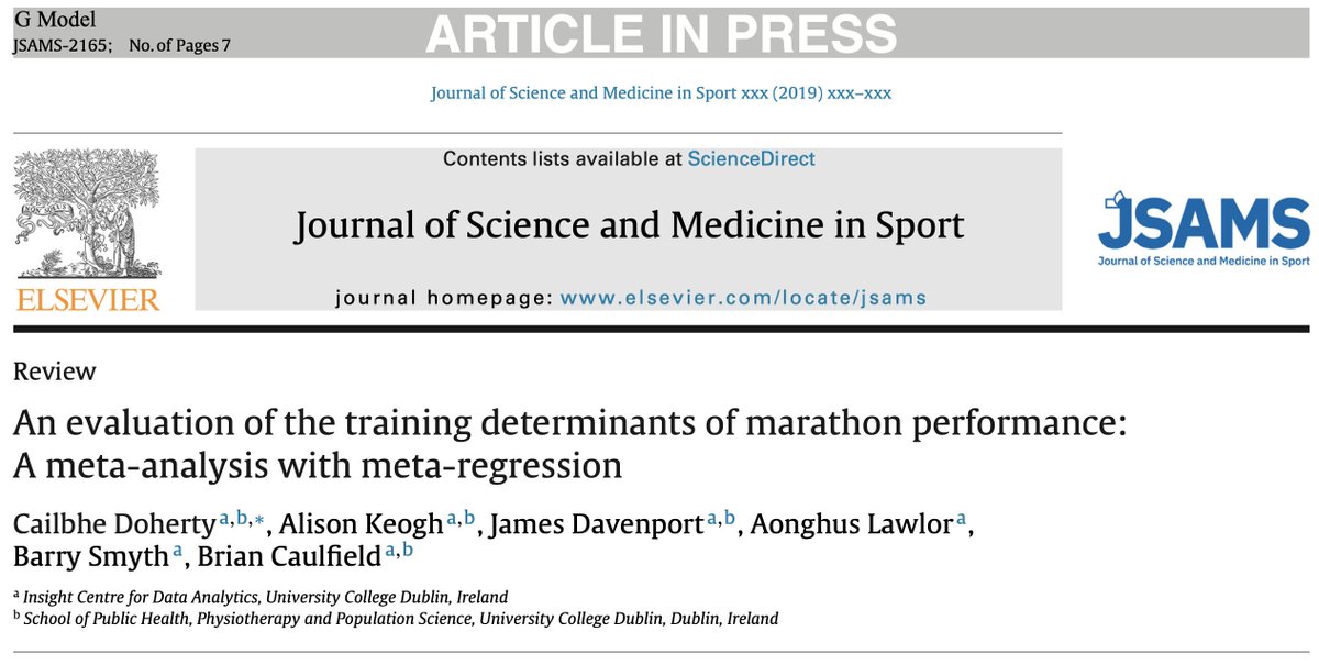 DohertyCailbhe's tweet photo. Is there a formula for marathon performance? Our recently published meta-analysis with meta-regression investigates the training determinants of marathon finish time...https://t.co/jZIPxZ7Rl8 https://t.co/gOKhiTnHHh