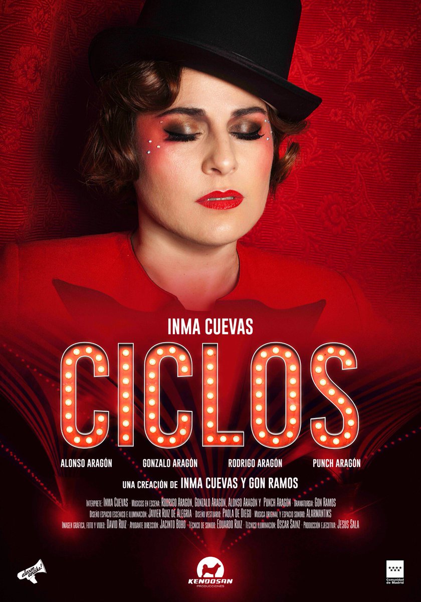 Tengo el honor de estrenar CICLOS, una creación teatral junto a @gonramoss y música en directo de <a href="/Alarmantiks/">ALARMANTIKS</a> , el 24 de noviembre en el <a href="/TeatroBreton/">Teatro Bretón</a> de #Logroño Vente a celebrar. Te quiero conmigo. Con nosotros y nosotras generaltickets.com/logro-o/?refer… #CiclosTeatro <a href="/KendosanProd/">Kendosan Producciones</a>