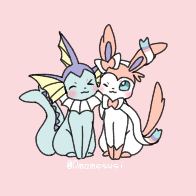 ニンフィアのtwitterイラスト検索結果