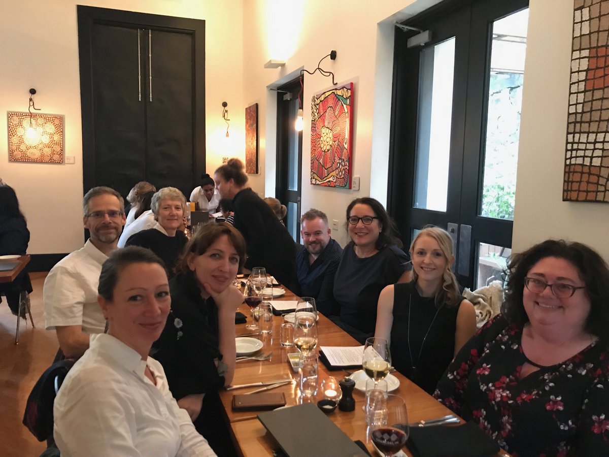 MHFA folks from around the world! Enjoying some social time after two days of good discussions #mhfasummit2019