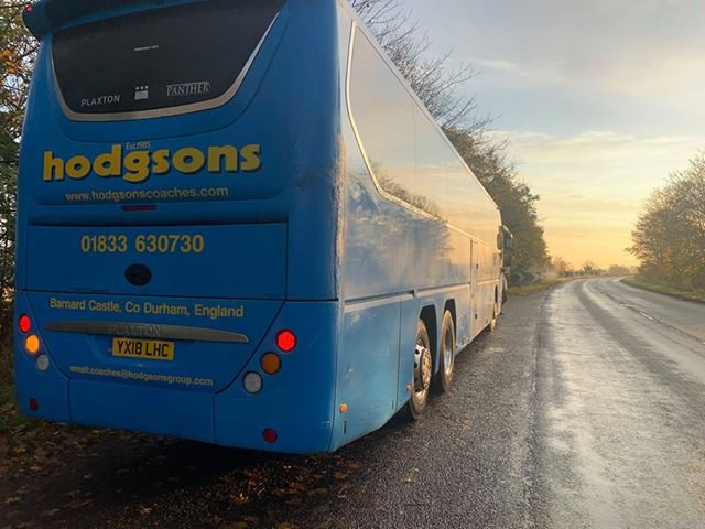 Transporting #Darlington football fans at the week-end.
A re-match will take place after the draw result!
#LocalTransport