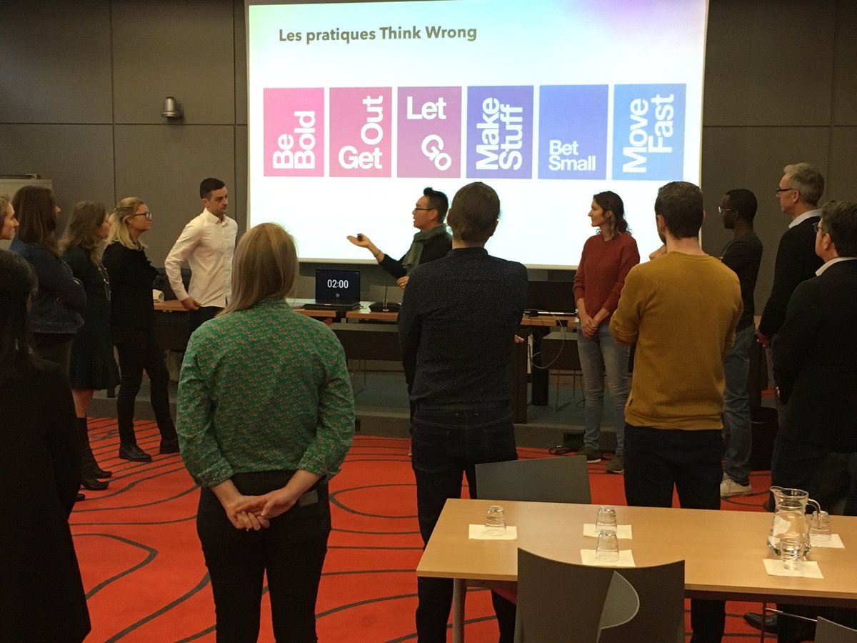 impact_positif's tweet image. Positive Design Days ! C’est parti pour une journée exceptionnelle sur l’Experience Client. #Masterclass #ThinkWrong @geronimi #UX #CustomerExperience #designthinking