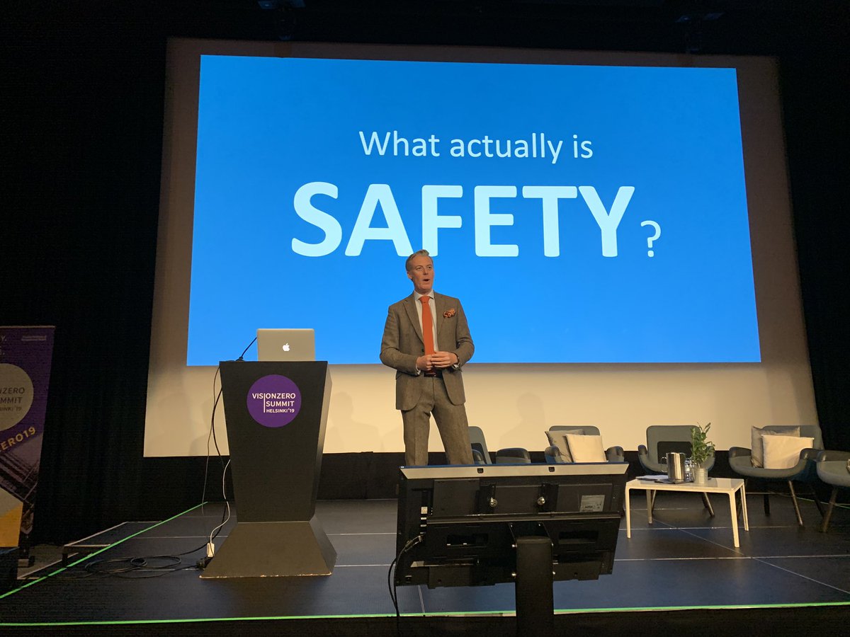 senatorantti's tweet photo. We are in business of human dynamics - a strong message by @ads_sharman at #visionzero19 hosted by #fioh for all. #perosh #niosh @EU2019FI @STM_Uutiset https://t.co/MiVvSPuGd1