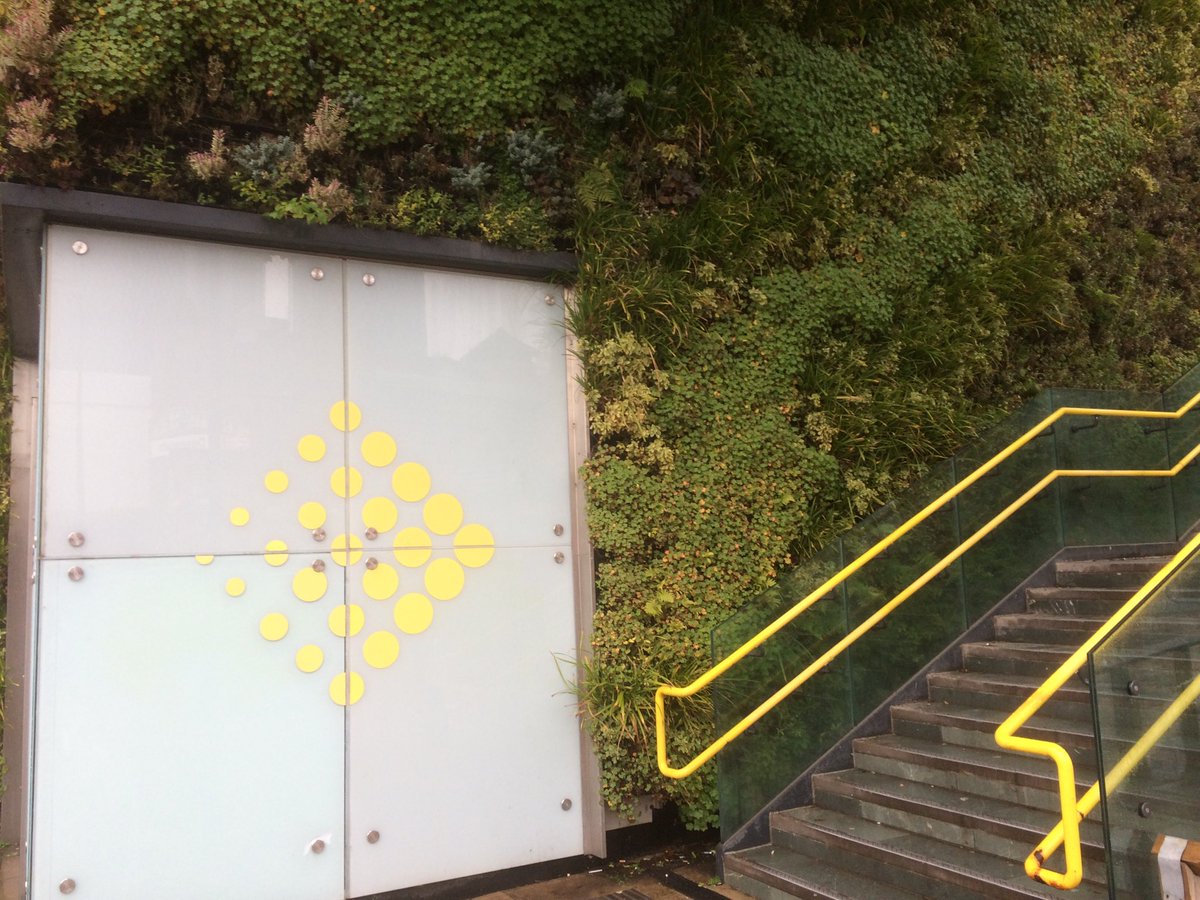 FiWilliams's tweet image. Sunny yellow themed day in the #SmartCity #Manchester despite the weather! ⁦@gidchester⁩ #SmartPlaces. Thanks ⁦@SpatialRachael⁩ for tour!