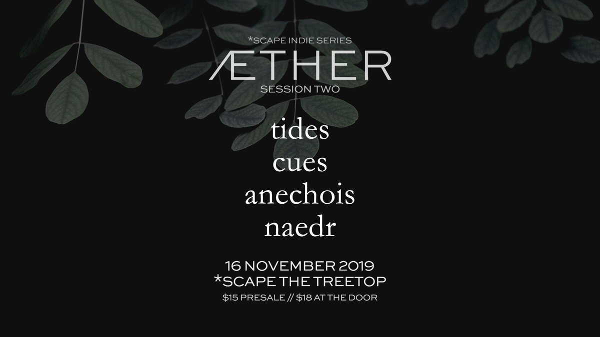 Its been a month since we released the self-titled EP. Huge appreciation to our listeners old/new who checked it out.
⁣⁣
We’ll be playing a special set for <a href="/aethersessions/">ÆTHER.</a> II. Come through!⁣⁣
⁣
Rebuild the bridges we’ve burnt.⁣
⁣
; We Are Tides