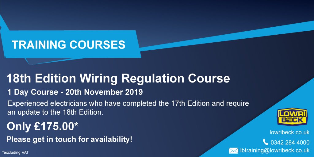 Places still available! #18thedition