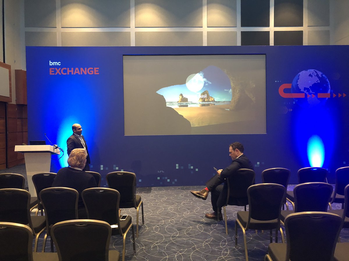 robbydbmc's tweet photo. The calm before the storm #bmcexchange in London! https://t.co/YXsdIRUHTg