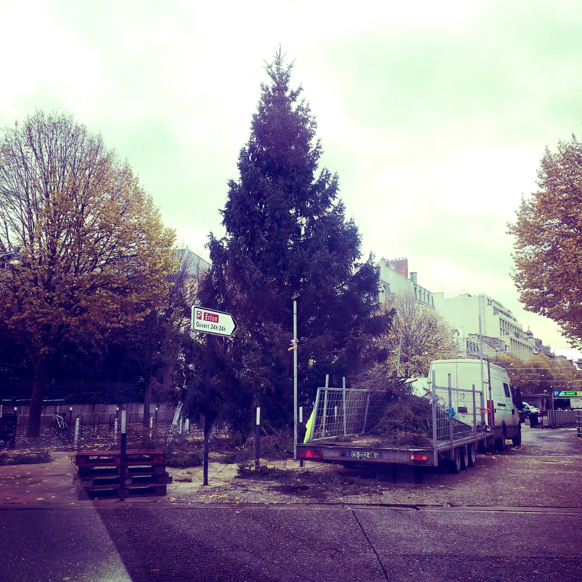 nrjreims's tweet photo. Il est lĂ Ă Ă ! đČ
Le mega sapin de noël de la #placederlon.
Vivement quâil soit dĂ©corĂ© non?
#noeliscoming #noel #sapindenoël #sapin #reims @VilledeReims https://t.co/323BTGXPZm