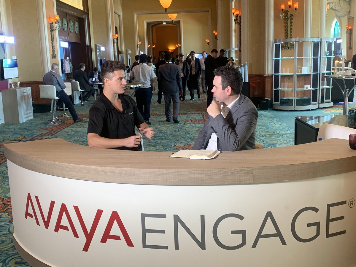 Tristan Benfield from @h3dynamics joins @commsGuru4U to talk about their Avaya partnership #AvayaENGAGE #CBLive19