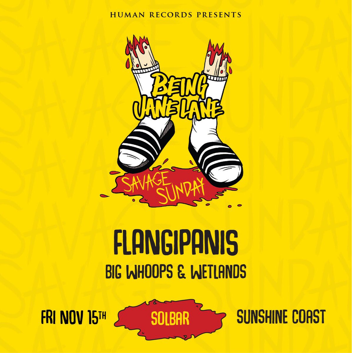 This Friday the 15th! We have a gig supporting Being Jane Lane at Solbar with Flagipanis and Wetlands! See you all there!
▪️21.11.19 - V&amp;V ▪️