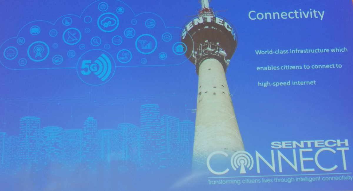 Milisak3's tweet photo. Mlamli Booi, CEO of @SentechLtd just launched SENTECH Connect. Providing intelligent connectivity for South Africans. https://t.co/zEuURrfoE7