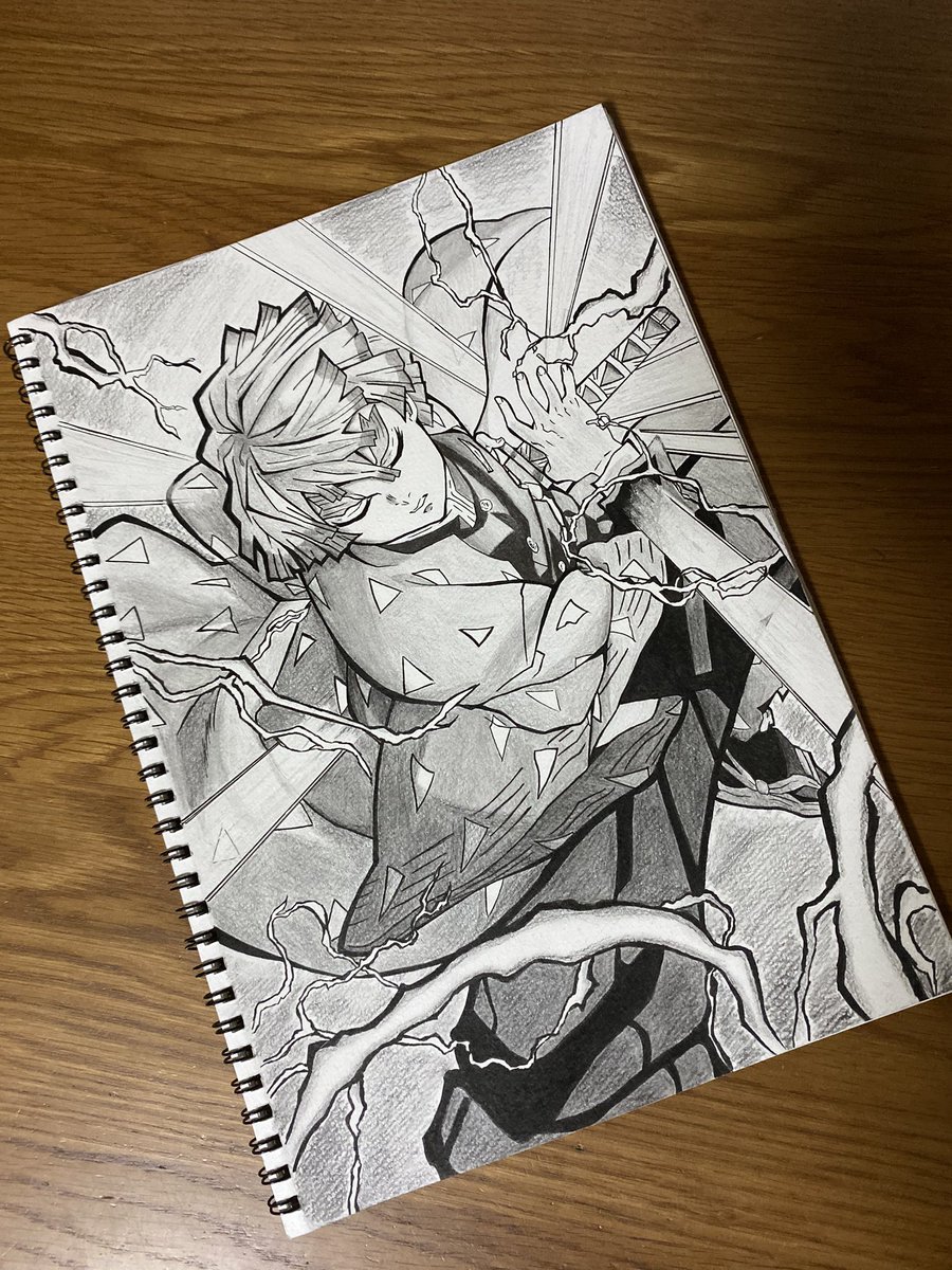 Reiji 我妻善逸 鬼滅の刃 善逸 雷の呼吸 模写 アニメイラスト 鉛筆イラスト 白黒 イラスト好きな人と繋がりたい アニメ好きな人と繋がりたい 鬼滅の刃絵描きさんと繋がりたい Kimetsunoyaiba Agatumazenitu T Co Mimczqlq3c