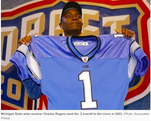 rochelleriley's tweet photo. A cautionary tale for every kid who aspires to the @NFL. #RIPCharlesRogers, who @MitchAlbom says was a flash of talent and challenges
https://t.co/sooUPDIUtR via @freep
#NeedsToBeHeard https://t.co/m2MfYKzDvk