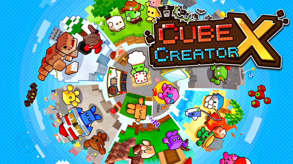 UnivNintendo's tweet photo. Cube Creator X serรก lanรงado no ocidente em 14 de novembro
๐ https://t.co/U0QiQ1PQtw
#๏ธโฃ #CubeCreatorX #Indie #News #Nintendo #NintendoSwitch https://t.co/c7jYB6kz8r
