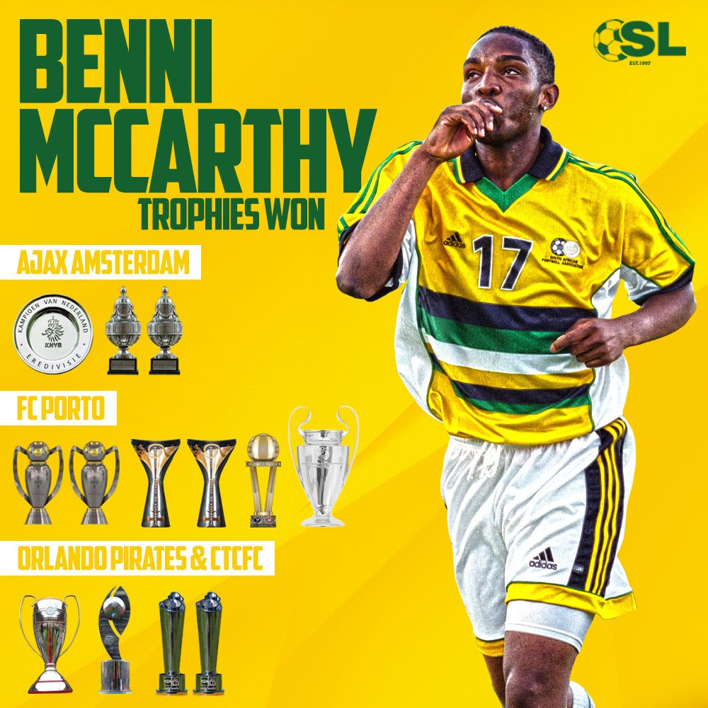 What a legend, we will never have another Benni McCarthy!                   Happy birthday! 