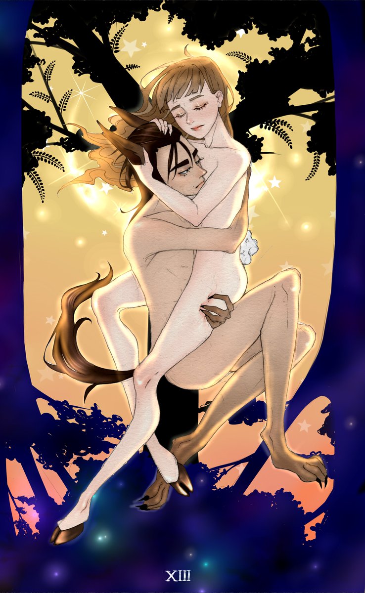 My latest drawing
Ah... I am terrible at keeping up with social media.
I'm trying though. Anyway- 
This is one of the many versions of it - brainstorming for backgrounds - as in the end I allowed myself to just go mental and draw whatever comes into my mind.