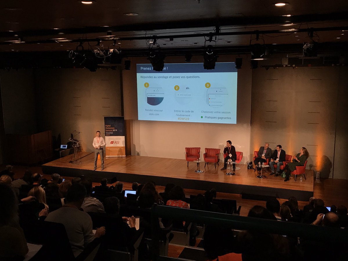 Klee_Group's tweet photo. On continue avec la #TableRonde animée par @MathieuBigeard de @Jalios  au #DWS19 https://t.co/r0lcwvDfvw