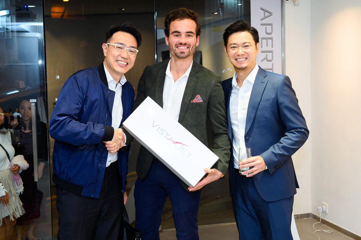 ApertusAviation's tweet photo. #APERTUSAviation Appreciation Evening. Few distinguish industry guests: #VistaJet, #TAGAviation, Business Aviation Asia, #Luxaviation, #365Aviation, #Jetcraft, Aegle Aviation, Jetsolution, Jet Service China, #HKBAC, #OJets , Amber Aviation, Jet Fuel Int'l, AEG FUELS. #jetcharter https://t.co/0JymyXQaSG