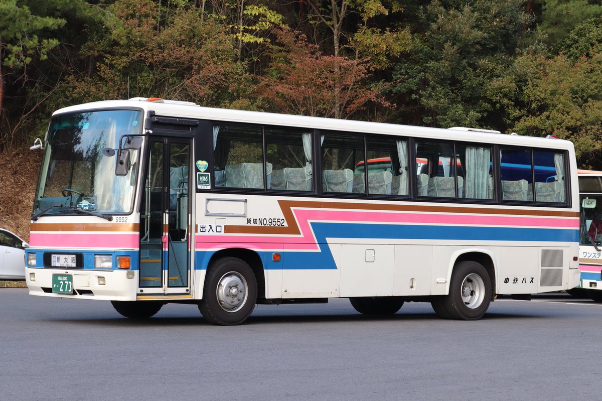 神戸みかん海老 3 6夜 En Twitter 中鉄バス No 9552 岡山0か273 1995年式 U Rr3hjaa 中鉄北部 バスより転籍した観光マスクのrr 津山 岡山線で使用されていた様ですが 中鉄バス転籍後は貸切車として使用されている模様 神姫ブルーリボン岡山周遊 T