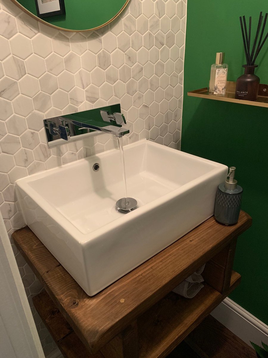 nwtdirect's tweet photo. Customer Install 2 of 4! Downstairs WC with Vanity Basin, Wall Tap & Chrome Heated Towel Rail! https://t.co/JfWK3psZpu #bathroom #WC #towelrail #interiordesign #featuremirror #design #homedecor #architecture #tiles #bathroomdesign https://t.co/q5vCIsm8hu
