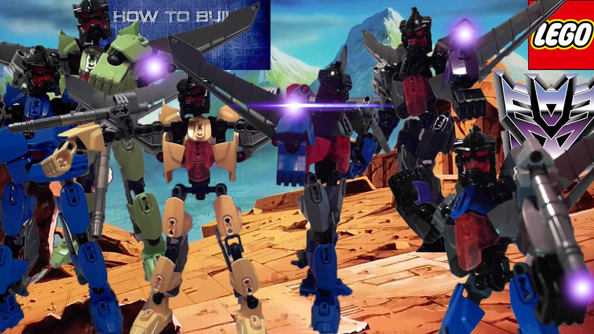 ETC_lark's tweet photo. NEW VIDEO! The G1 seekers. #Transformers #LEGO #deception https://t.co/y1yAanfsgL