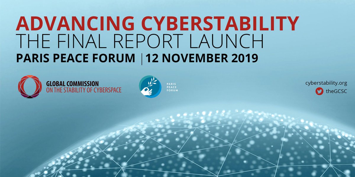 Global Commission on the Stability of Cyberspace tweet media