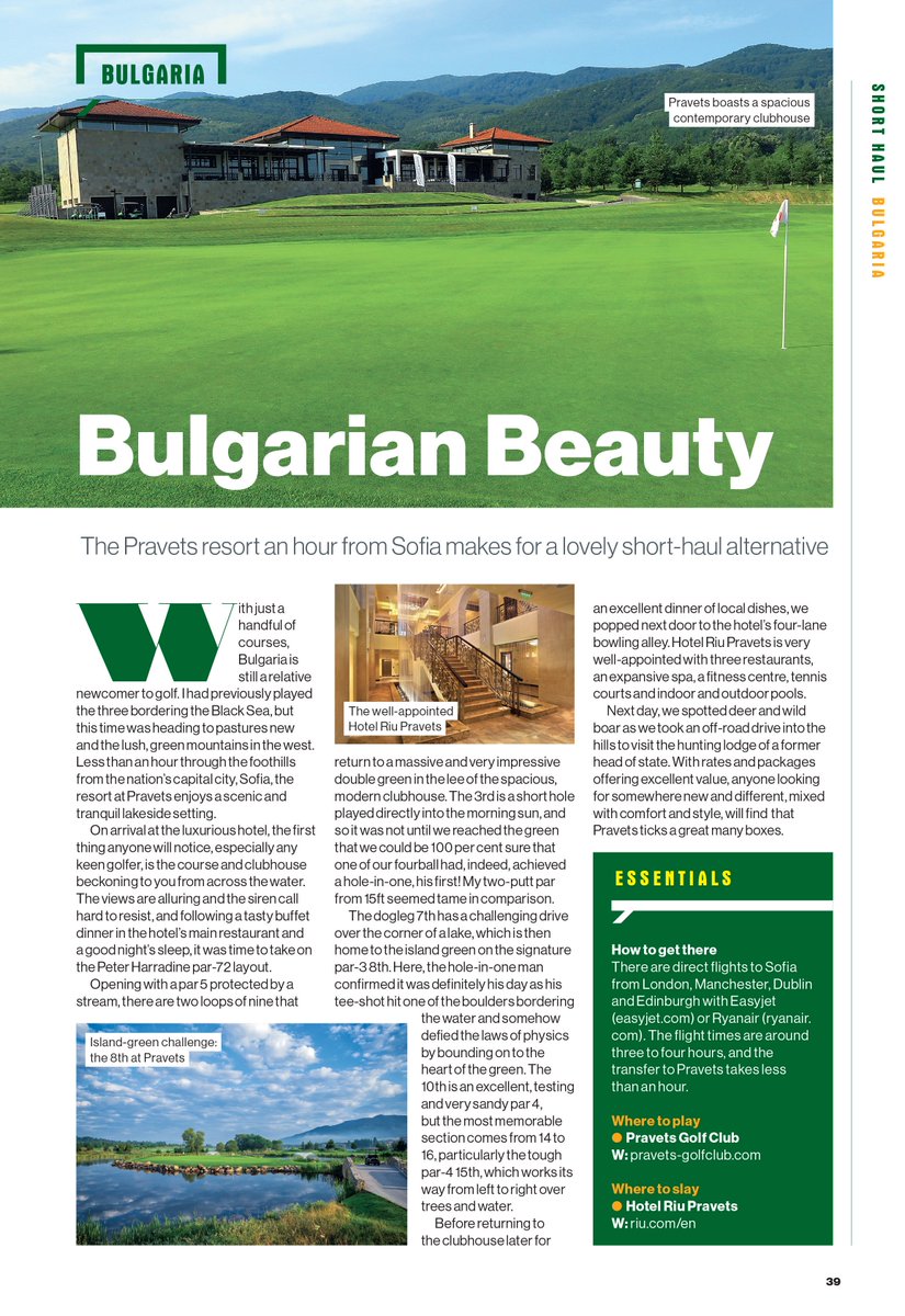 PravetsGolfClub's tweet photo. Others about us:) Rob Smith and his article at Golf Monthly Magazine @troonint https://t.co/WxlTRbN4Ha