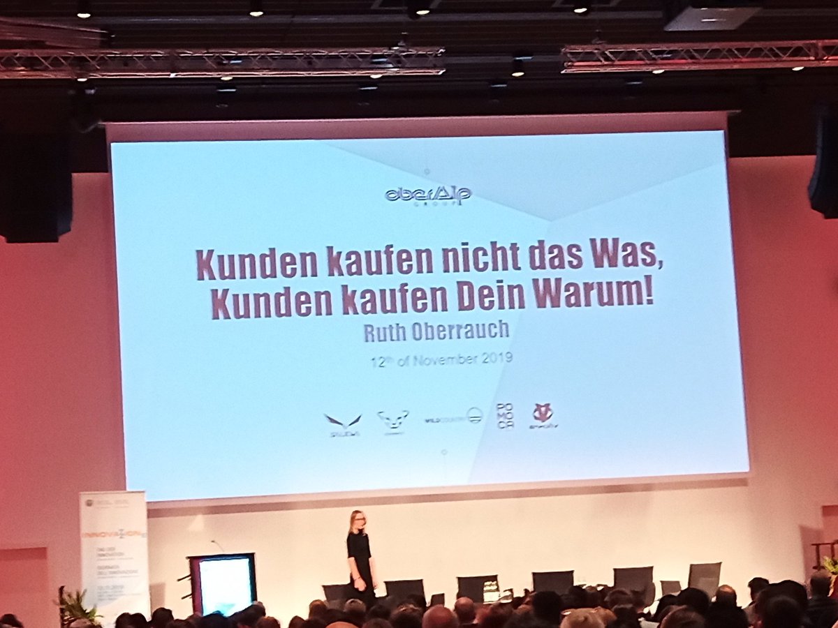 teamblau's tweet photo. #tagderinnovation #customercentricity  #oberalp #localhero Ruth Oberrauch: Kunden kaufen nicht das WIE sondern das WARUM! https://t.co/b1g5btWfwS https://t.co/sqyCw8ruIv