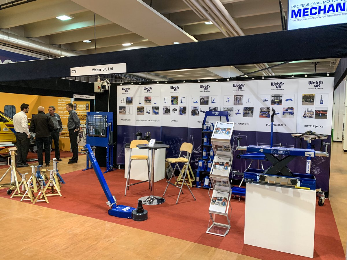All set up and ready to welcome you to our stand at the <a href="/MECHANEXShow/">MECHANEX Show</a>. Today and tomorrow. Come and find us on stand D78.