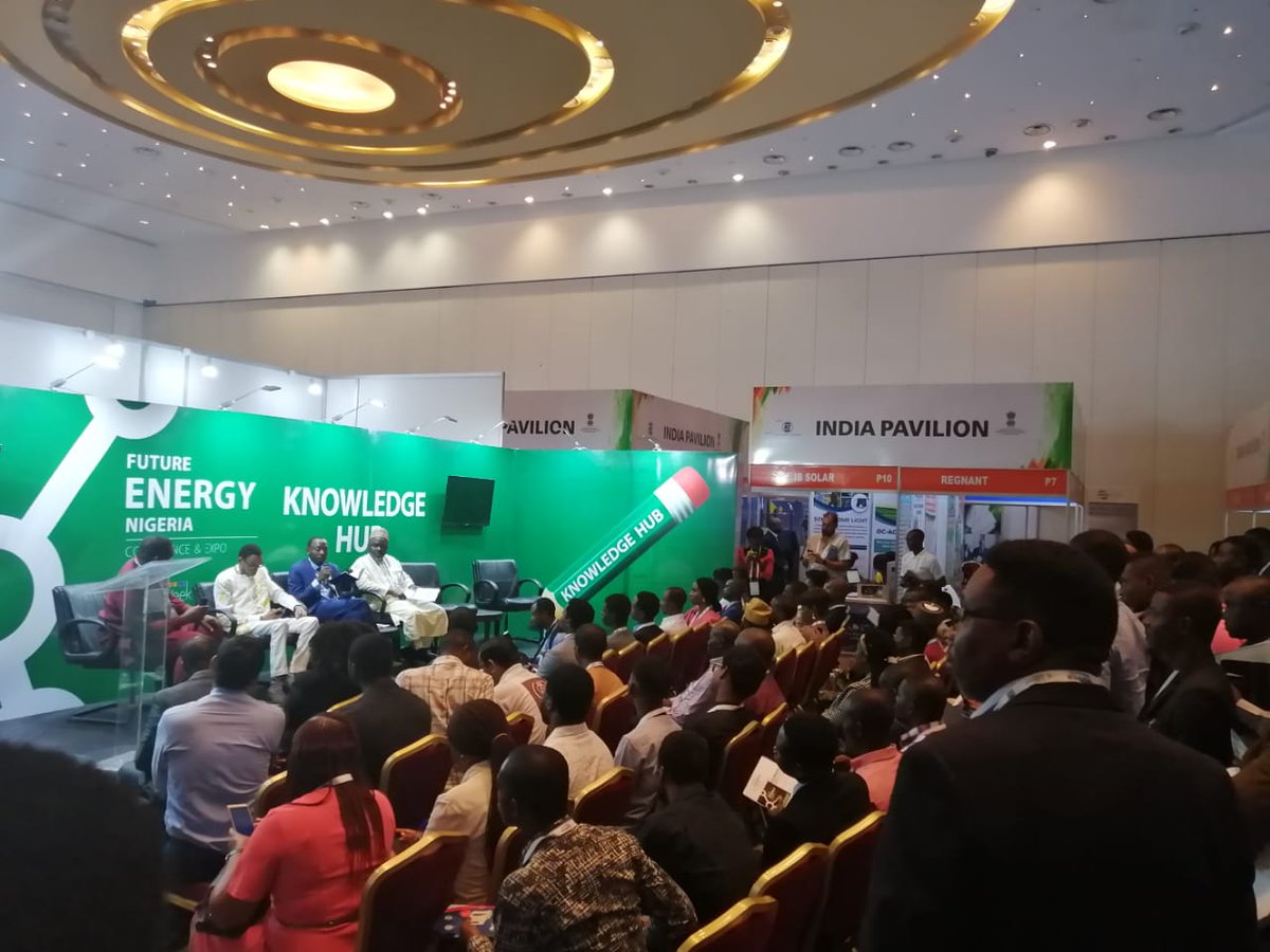 A-Z of installing solar panels” presented by Suleiman Yusuf CEO, Blue Camel Energy limited ,Nigeria &amp;
Dr Magnus Onuoha, Executive Director, ASTEVEN GROUP OF COMPANIES Renewable Energy Academy. 

In session Now!

#FutureEnergyNigeria
#ASTEVEN
#BlueCamelEnergy #FEN19