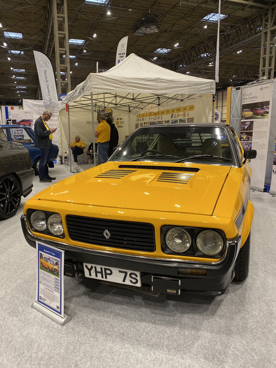 Renowners's tweet photo. Thanks to Robert Slater and team who represented the Renault Owners Club at the NEC last weekend - a great event for the club made possible by the time you gave and the cars you provided - much appreciated - thank you! 

#Renault https://t.co/zJ0C119LX4